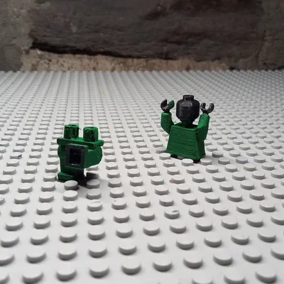 Mô hình nhân vật Lego minifigure tự in 3D đẹp mắt