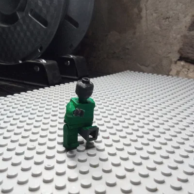 Mô hình nhân vật Lego minifigure tự in 3D đẹp mắt