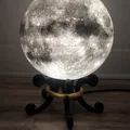 Đế đỡ đèn mặt trăng 3D (Moon Stand) thiết kế cổ điển độc đáo - Thumbnail 1