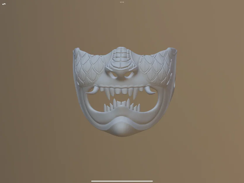 Mặt nạ Oni (Oni mask) - Image 1