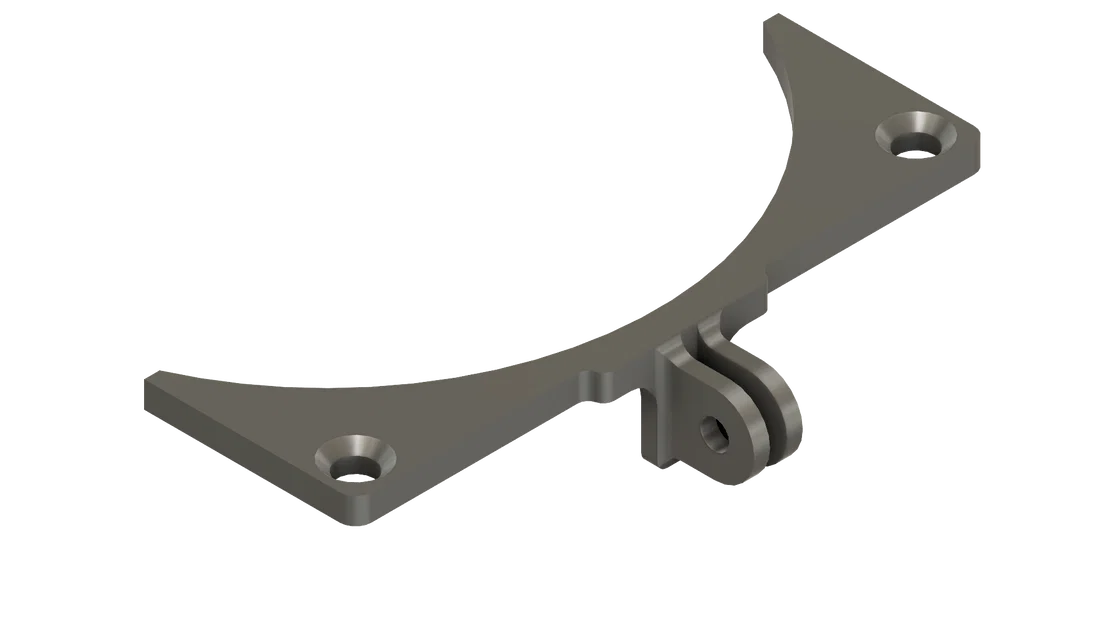 Ngàm 3D gắn quạt tản nhiệt 120mm cho hệ thống phụ kiện GoPro - Image 1