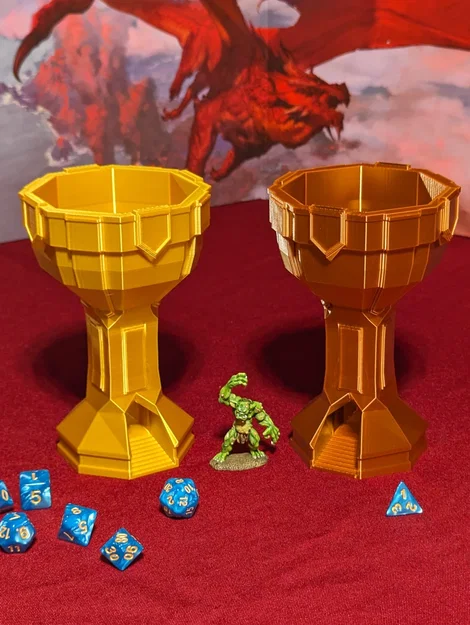 Tháp Đổ Xúc Xắc Dạng Ly (Goblet) cho Dwarf/Cleric/Paladin - Image 1