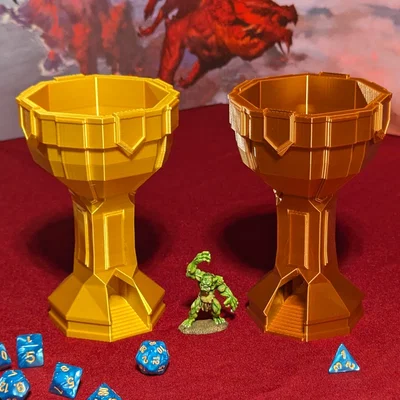 Tháp Đổ Xúc Xắc Dạng Ly (Goblet) cho Dwarf/Cleric/Paladin