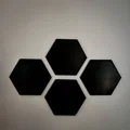 Tấm ốp tường hình lục giác (Hexagon Wall Panel) trang trí nội thất hiện đại - Thumbnail 1