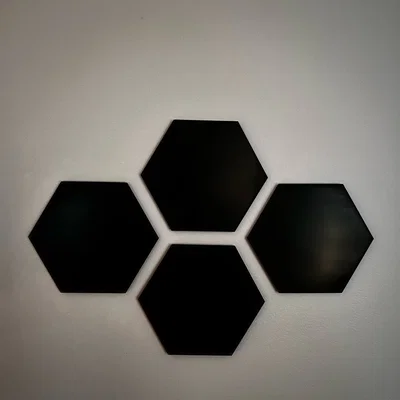 Tấm ốp tường hình lục giác (Hexagon Wall Panel) trang trí nội thất hiện đại