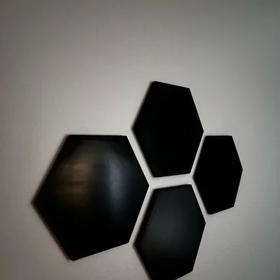Tấm ốp tường hình lục giác (Hexagon Wall Panel) trang trí nội thất hiện đại