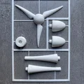 Mô hình tua bin gió Wind turbine kit card lắp ráp 3D ấn tượng - Thumbnail 1