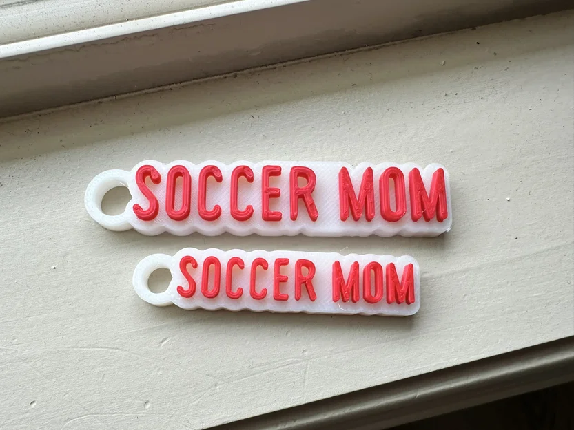 Móc khóa/Tag Soccer Mom - Image 3