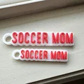 Móc khóa/Tag Soccer Mom - Thumbnail 3