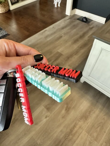 Móc khóa/Tag Soccer Mom - Image 5