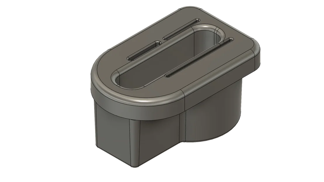 Skoda Octavia 3 Scout 2016 - Giá đỡ điện thoại lớn gắn trong hộc để ly - Image 1