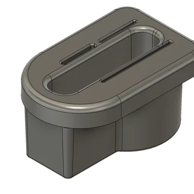 Skoda Octavia 3 Scout 2016 - Giá đỡ điện thoại lớn gắn trong hộc để ly