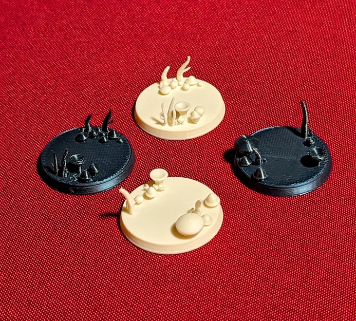 Đế mô hình 32mm rừng đầm lầy: Tăng độ chi tiết cho miniature - Image 1