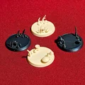 Đế mô hình 32mm rừng đầm lầy: Tăng độ chi tiết cho miniature - Thumbnail 1