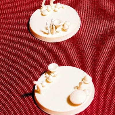 Đế mô hình 32mm rừng đầm lầy: Tăng độ chi tiết cho miniature