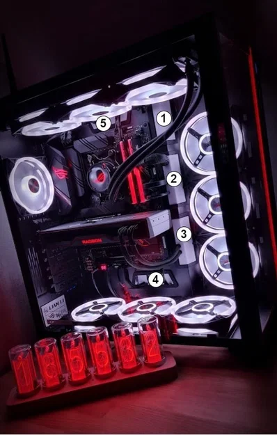 Nắp che dây (cable cover) cho Lian Li O11 - Image 2