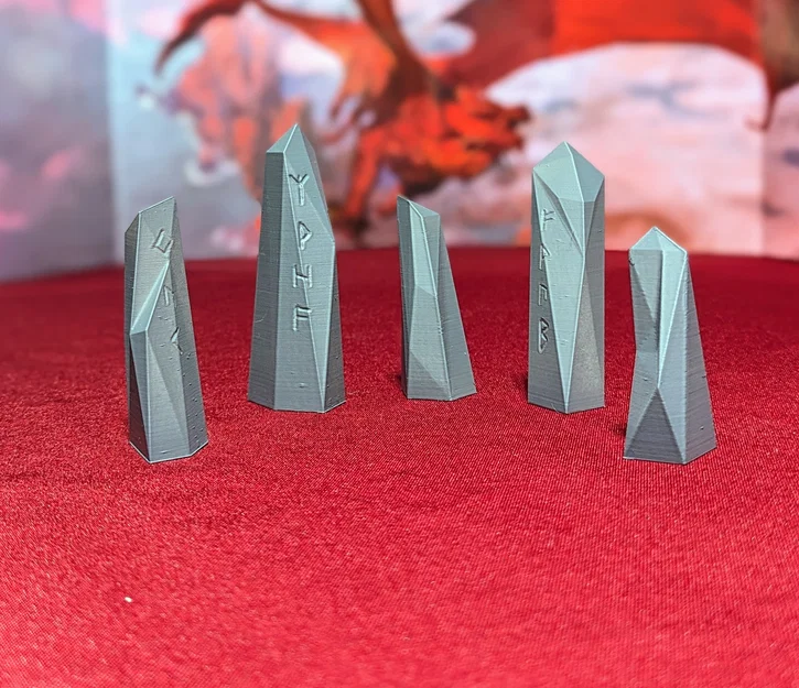 Ritual Stones – Bộ Đá Nghi Lễ Huyền Bí cho Bàn TTRPG - Image 1
