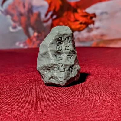 Runestone Khắc Mini - Mốc Địa Danh Fantasy