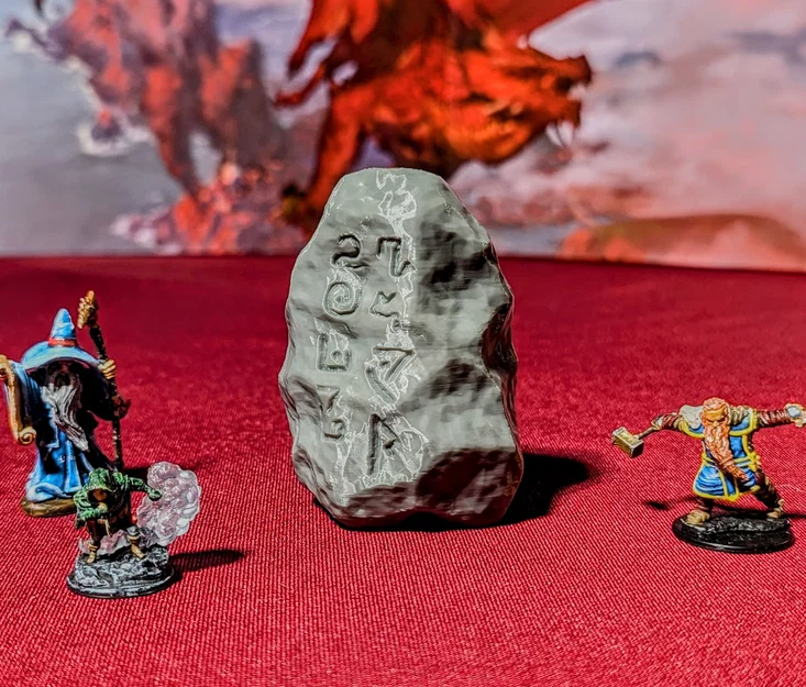 Runestone Khắc Mini - Mốc Địa Danh Fantasy - Image 2