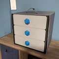 Hệ Ngăn Kéo Cho Storage Cube (Storage Cube Drawer System) - Thumbnail 3