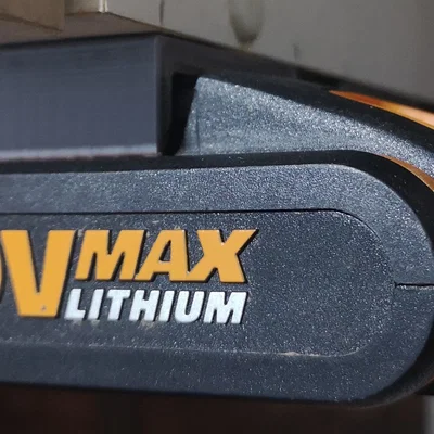 Giá treo pin Worx - Giải pháp lưu trữ pin gọn gàng cho xưởng làm việc