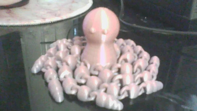 Mô hình bạch tuộc khớp nối (Articulated Octopus) in 3D siêu cute - Image 2