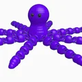 Mô hình bạch tuộc khớp nối (Articulated Octopus) in 3D siêu cute - Thumbnail 6