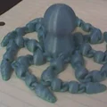 Mô hình bạch tuộc khớp nối (Articulated Octopus) in 3D siêu cute - Thumbnail 20