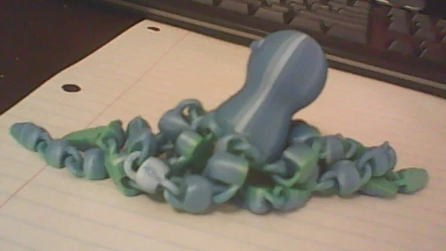 Mô hình bạch tuộc khớp nối (Articulated Octopus) in 3D siêu cute - Image 29