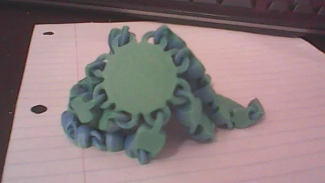 Mô hình bạch tuộc khớp nối (Articulated Octopus) in 3D siêu cute - Image 32