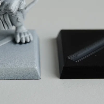 Đế mini Warhammer vuông/có rãnh (Square/slotted Warhammer miniature bases)