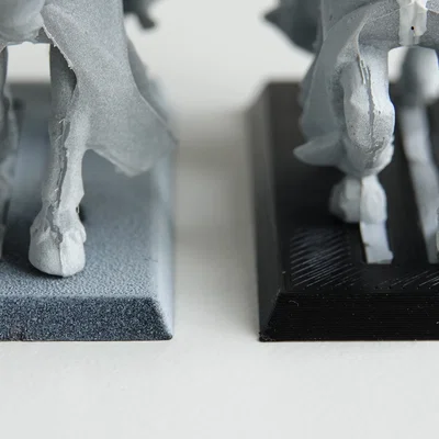 Đế mini Warhammer vuông/có rãnh (Square/slotted Warhammer miniature bases)