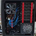 Khung giá đỡ 7 ổ cứng HDD gọn nhẹ cho máy tính (Compact 7 Drive Rack) - Thumbnail 2
