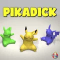 Mô hình PIKADICK in 3D: Sản phẩm trang trí độc đáo và hài hước - Thumbnail 1