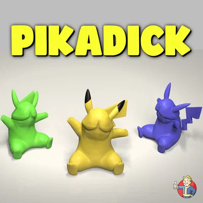 Mô hình PIKADICK in 3D: Sản phẩm trang trí độc đáo và hài hước