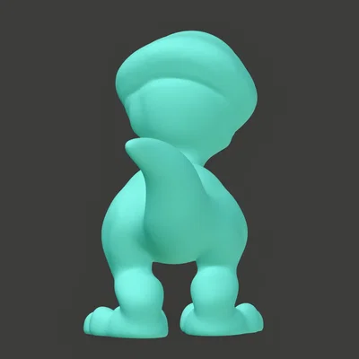 Mô hình khủng long DINODICK độc lạ - File in 3D giải trí