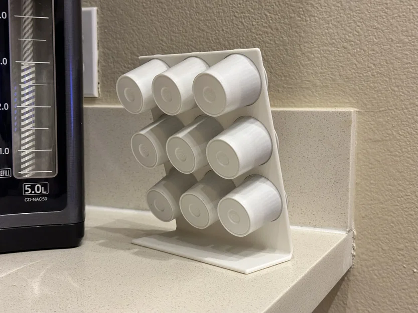 Khay đựng viên nén cà phê K-cup thiết kế tối giản 3x3 (Support-free) - Image 3