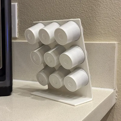 Khay đựng viên nén cà phê K-cup thiết kế tối giản 3x3 (Support-free)