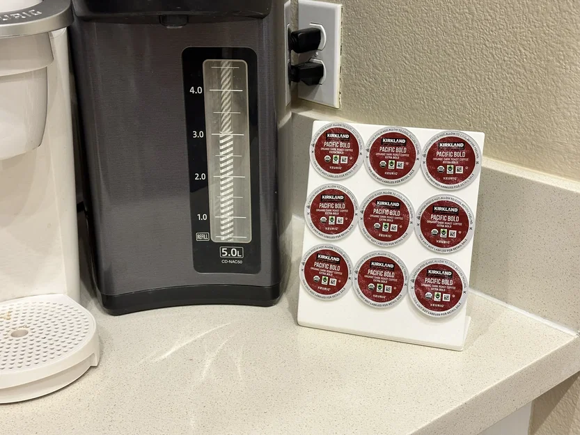 Khay đựng viên nén cà phê K-cup thiết kế tối giản 3x3 (Support-free) - Image 4