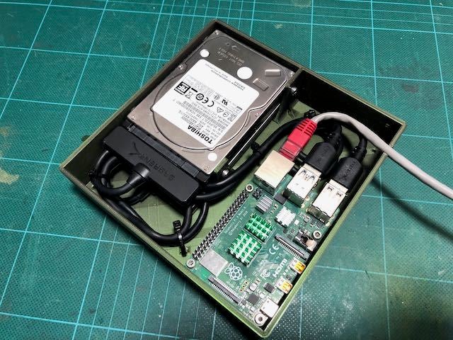 NAS Raspberry Pi gắn 2 HDD kèm điều khiển quạt - Image 2