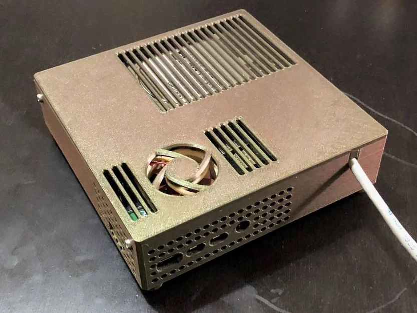 NAS Raspberry Pi gắn 2 HDD kèm điều khiển quạt - Image 6