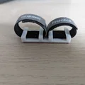 Móc dán Velcro quản lý dây cáp (Velcro cable hooks for cable management) - Thumbnail 2