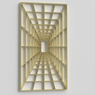 Tranh Treo Tường Hình Học Vortex (Modular)