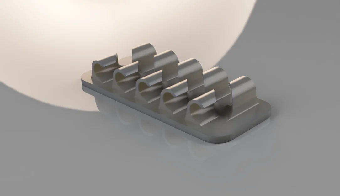 Bộ kẹp cố định dây cáp (Cable Holder) tiện lợi cho bàn làm việc - Image 1