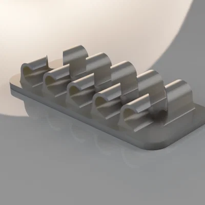Bộ kẹp cố định dây cáp (Cable Holder) tiện lợi cho bàn làm việc