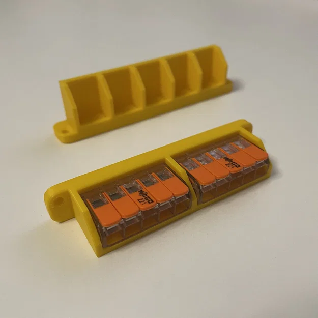 Ngàm gắn Wago 221 412 413 và 415 cho thanh nhôm định hình 2020 - Image 1