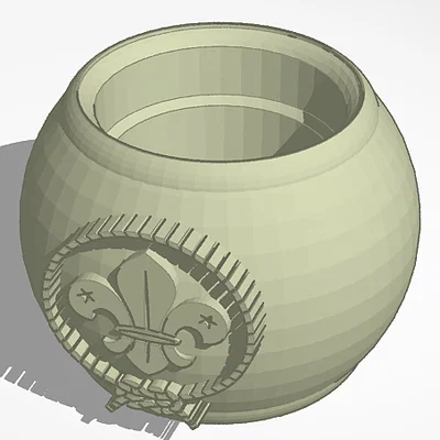 Cốc Uống Trà Phong Cách Hướng Đạo Sinh (Mate Scouts) In 3D