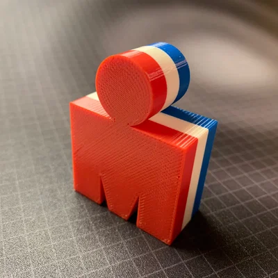 Logo Ironman 3D
