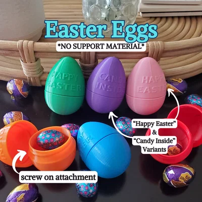 Trứng Phục Sinh Vặn Ren Xịn Nhất (Best Screw Easter Egg)