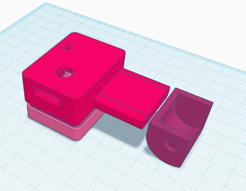 Ngàm gắn camera ESP32 cho Ender3 V3 SE (Ender3 V3 SE ESP32 Camera Mount) - Image 1